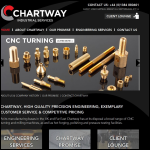 Screen shot of the Chartway Industrial Services Ltd website.