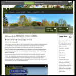 Screen shot of the Kernow Estates Ltd website.