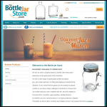 Screen shot of the The Bottle Jar Store Company Ltd website.