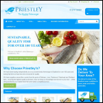 Screen shot of the D & N Priestley Ltd website.