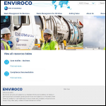 Screen shot of the Enviroco website.