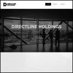 Screen shot of the Directline Holdings Ltd website.