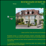 Screen shot of the 4 Rockleaze Management Ltd website.