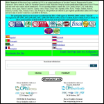 Screen shot of the Bp Chemicals (Korea) Ltd website.