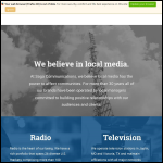Screen shot of the Saga Digital Radio Ltd website.
