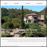 Screen shot of the Chateau Bussas Ltd website.