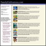 Screen shot of the Family Publications Ltd website.
