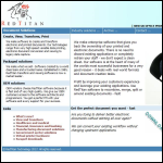 Screen shot of the Redtitan Technology Ltd website.