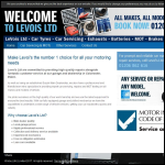 Screen shot of the Levois Ltd website.