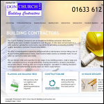 Screen shot of the Donchurch Ltd website.