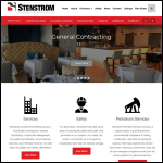 Screen shot of the Tenstram Ltd website.