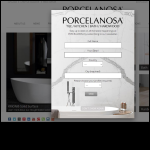 Screen shot of the Porcelanosa Group Ltd website.