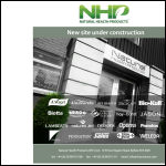 Screen shot of the Natural Health Products Ltd website.