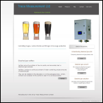 Screen shot of the Trace Measurement Ltd website.