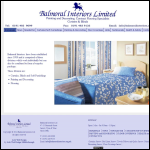 Screen shot of the Balmoral Interiors Ltd website.