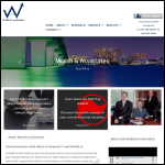 Screen shot of the Walsh Associates Ltd website.