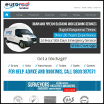 Screen shot of the Euro Rod (London) Ltd website.