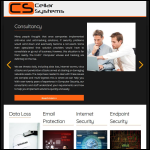Screen shot of the Cellar Systems Ltd website.