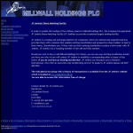Screen shot of the Millwall Holdings Plc website.