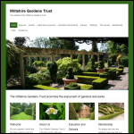 Screen shot of the Avon Gardens Trust website.