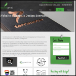 Screen shot of the Recycle Print & Design Ltd website.