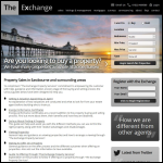 Screen shot of the Exchange Estates Ltd website.