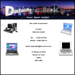 Screen shot of the Datacity Ltd website.