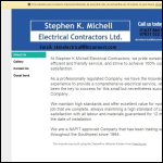 Screen shot of the P. Gwatkin Electrical Services Ltd website.