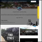 Screen shot of the Henstridge Tyres Ltd website.