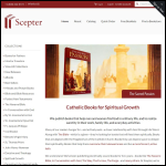 Screen shot of the Scepter (U.K.) Ltd website.