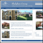 Screen shot of the Shelphen Care Ltd website.