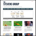 Screen shot of the J. Stevens Engineering Ltd website.