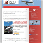 Screen shot of the Mainair Ltd website.