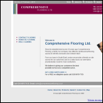 Screen shot of the Comprehensive Flooring Ltd website.
