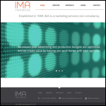 Screen shot of the Care Ima International Ltd website.