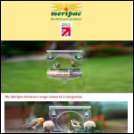 Screen shot of the Meripac Ltd website.