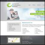 Screen shot of the A A Computer Maintenance Ltd website.
