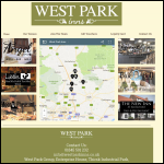 Screen shot of the 3 West Park Ltd website.