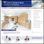 Screen shot of the Winchmore Kitchens Ltd website.