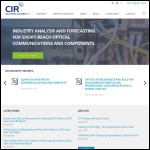 Screen shot of the Cir Computing Ltd website.