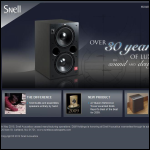 Screen shot of the Snell Holdings Ltd website.