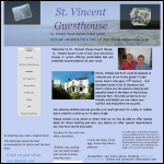 Screen shot of the Vincent House Ltd website.