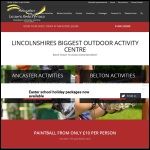 Screen shot of the Ancaster Leisure Enterprises Ltd website.
