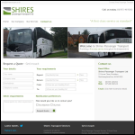 Screen shot of the Welcome Passenger Transport Ltd website.