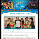 Screen shot of the New Pantomime Productions Ltd website.