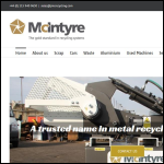 Screen shot of the JMC Recycling Systems Ltd website.