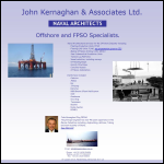 Screen shot of the John Kernaghan & Associates Ltd website.