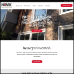 Screen shot of the Norvik Realisations Ltd website.