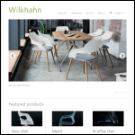 Screen shot of the Wilkhahn Ltd website.