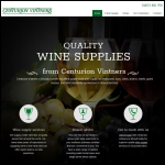 Screen shot of the Centurion Vintners Ltd website.